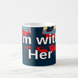 Erstelle deine eigene farbenfrohe Veränderung Ich Kaffeetasse