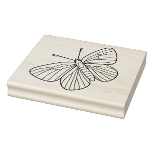 Erstelle deine eigene fliegende handgezeichnete Mo Gummistempel