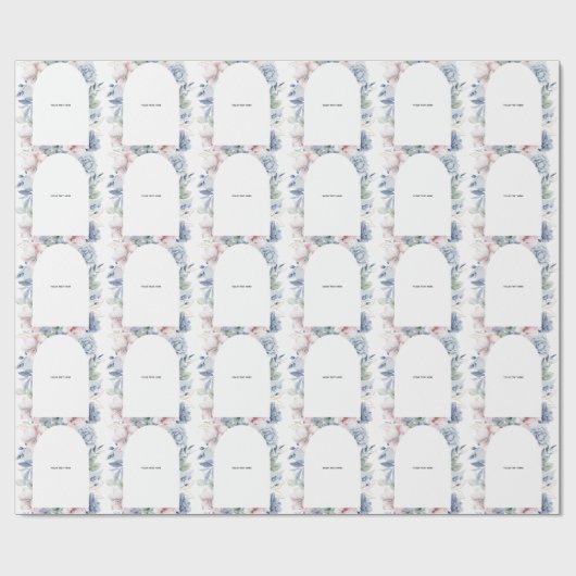 Erstelle deine eigene Flora Geschenkpapier (Flach)