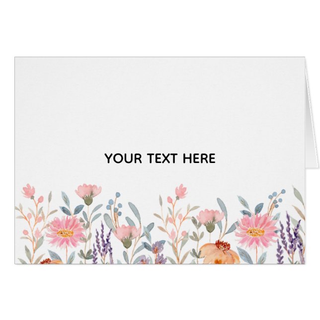 Erstelle deine eigene Floral  (Vorderseite (Horizontal))