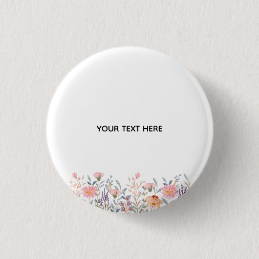 Erstelle deine eigene Floral Button (Vorderseite)