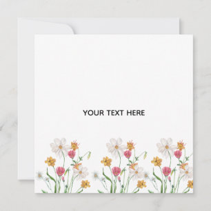 Erstelle deine eigene Floral Einladung