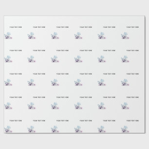 Erstelle deine eigene Floral Geschenkpapier