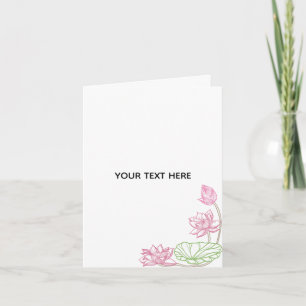 Erstelle deine eigene Floral Karte
