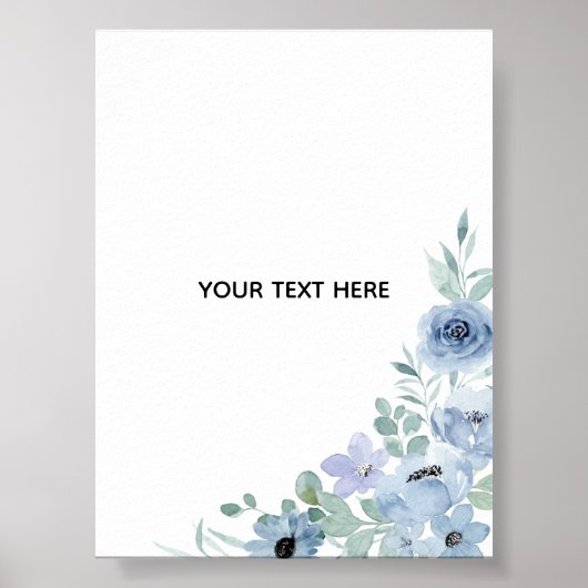 Erstelle deine eigene Floral Poster (Vorne)