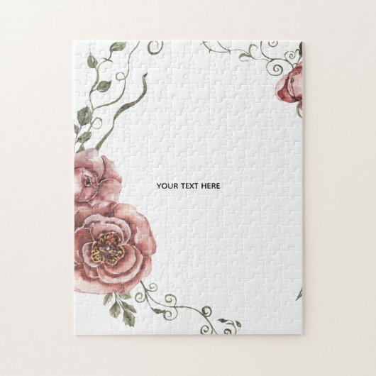 Erstelle deine eigene Floral Puzzle (Vertikal)