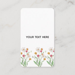 Erstelle deine eigene Floral Visitenkarte