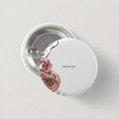 Erstelle deine eigene Florale Button (Vorne & Hinten)