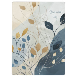 Erstelle deine eigene goldene Dämmerungs-Blumen-Mi Klemmbrett