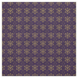 Erstelle deine eigene goldene Triquetra-Mondgöttin Stoff