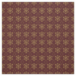 Erstelle deine eigene goldene Triquetra-Mondgöttin Stoff