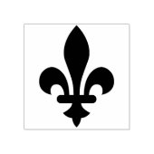 Erstelle deine eigene halbblättrige Fleur de Lis Gummistempel (Prägung)