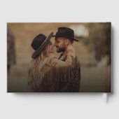 Erstelle Deine eigene Hochzeitsfotografie Gästebuch (Rückseite)