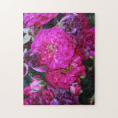 Erstelle deine eigene hübsche rosa Blume Puzzle (Vertikal)