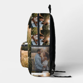"Erstelle deine eigene" individuelle Foto-Collage- Bedruckter Rucksack