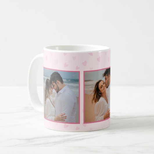 Erstelle Deine eigene Instagram-Fotomug Kaffeetasse (Vorderseite Links)