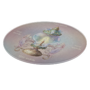 Erstelle deine eigene komplizierte Feenlampe Schneidebrett