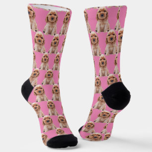 Erstelle deine eigene lustige Custom Foto Crew Socken