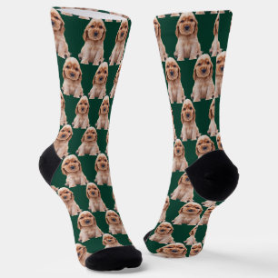 Erstelle deine eigene lustige Custom Foto Crew Socken