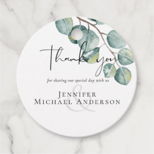 Erstelle deine eigene maßgeschneiderte Eukalyptus- Geschenkanhänger