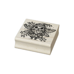 Erstelle deine eigene mystische Bartwunschfee Gummistempel