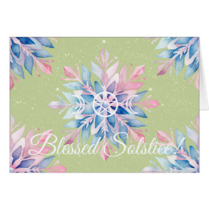 Erstelle deine eigene mystische Winter-Mandala-Sch