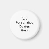 erstelle deine eigene personalisierung magnet (Vorne)