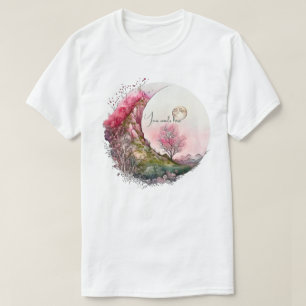 Erstelle Deine eigene Pink-Moon-Landschaft T-Shirt