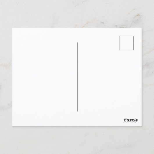 Erstelle deine eigene postkarte (Rückseite)