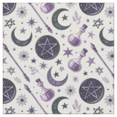 Erstelle deine eigene Purple Midnight Moon Magic Stoff (Nahaufnahme)