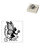 Erstelle deine eigene schwebende Blumenfee Gummistempel (Stempel)