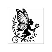Erstelle deine eigene schwebende Blumenfee Gummistempel (Prägung)