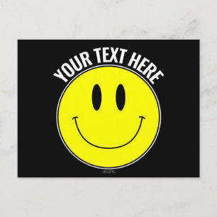 Erstelle Deine eigene Smilie-Smile-Postkarte Postkarte