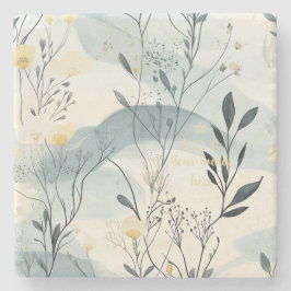 Erstelle deine eigene Sommer-Hügel-Blumen-Minimali Steinuntersetzer