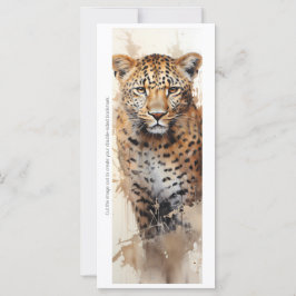 Erstelle deine eigene wilde Gepard-Katzen-Lesezeic