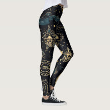 Erstelle deine eigenen Blau und Gold Heidnische Sy