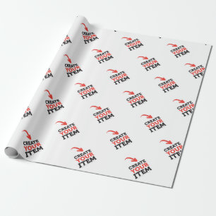 ERSTELLE-DEINE-EIGENEN DIY Individuelle Partyartik Geschenkpapier