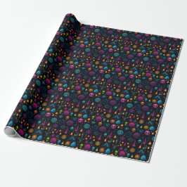 Erstelle deine eigenen farbenfrohen Symbole & Tote Geschenkpapier