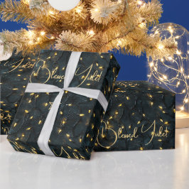 Erstelle deine eigenen festlichen kleinen Jul-Leuc Geschenkpapier