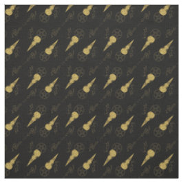 Erstelle deine eigenen Gold-Ritual-Symbole Schwarz Stoff