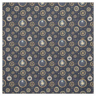 Erstelle deine eigenen Golden Gears Uhren Blau Stoff