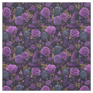 Erstelle deine eigenen Hexen-Violetten Rosen Stoff