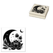 Erstelle deine eigenen himmlischen Lotusblumen Gummistempel (Stempel)