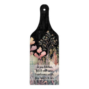 Erstelle deine eigenen magischen Kräuter & Wildblu Schneidebrett