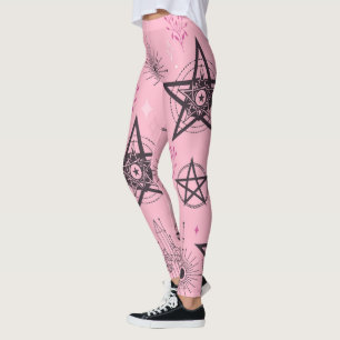 Erstelle deine eigenen schwarzen Pentagramme mit r Leggings