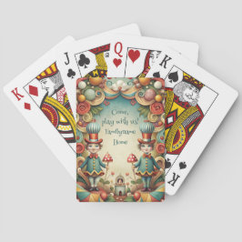 Erstelle deine eigenen wunderlichen Tweedles Spielkarten