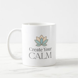 Erstelle Deine Ruhe-Minimal-Motivations-Tasse Kaffeetasse