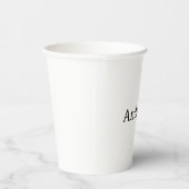 Erstelle Deinen eigenen 240ml-Papierbecher Pappbecher (Rechts)