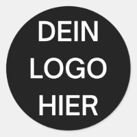 Erstelle deinen eigenen Aufkleber mit deinem Logo