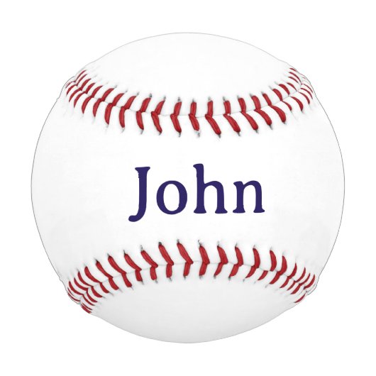 Erstelle deinen eigenen Baseball (Vorderseite)